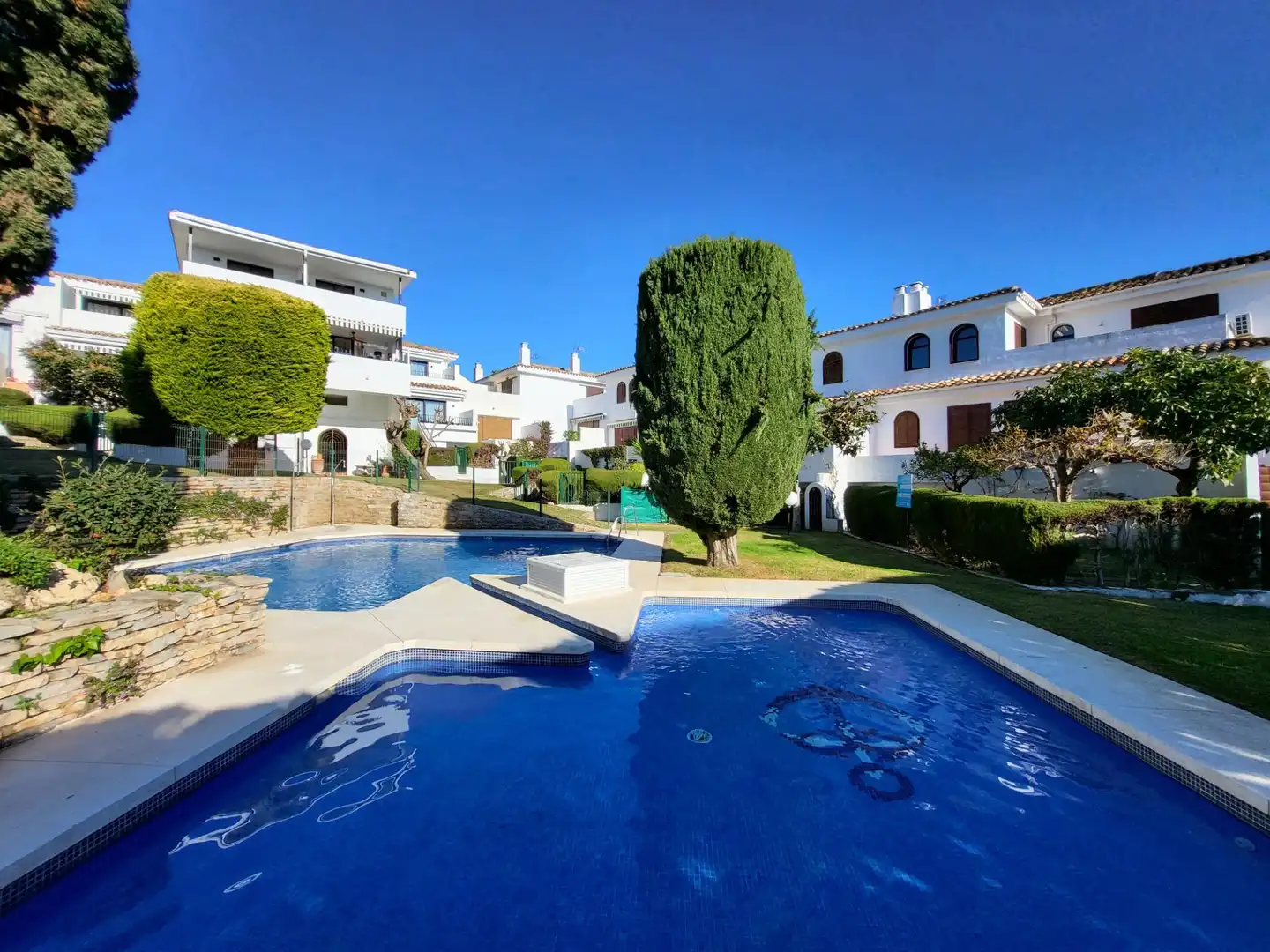 Jardín de Casa o chalet en venta en Estepona con Aire acondicionado, Calefacción y Terraza
