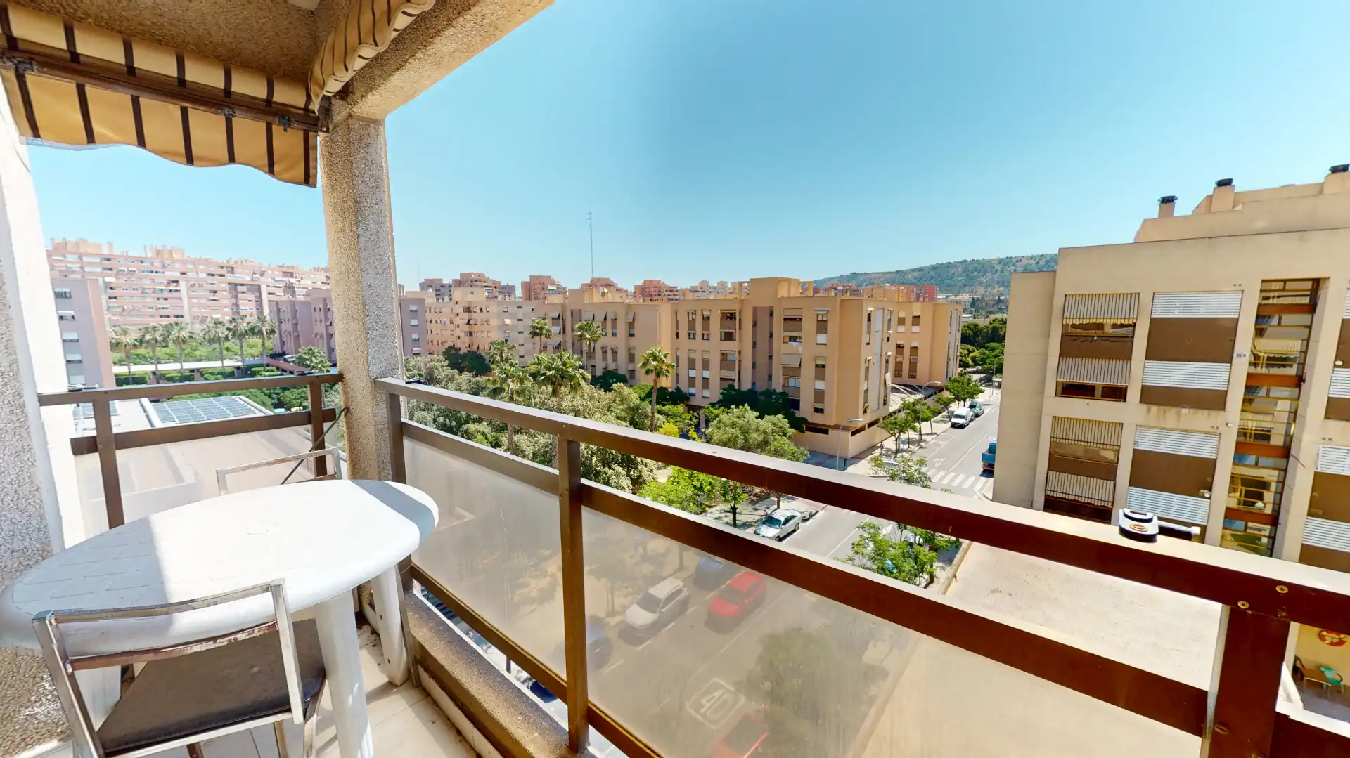 Balcony of Flat for sale in Alicante / Alacant  with Air Conditioner, Heating and Terrace