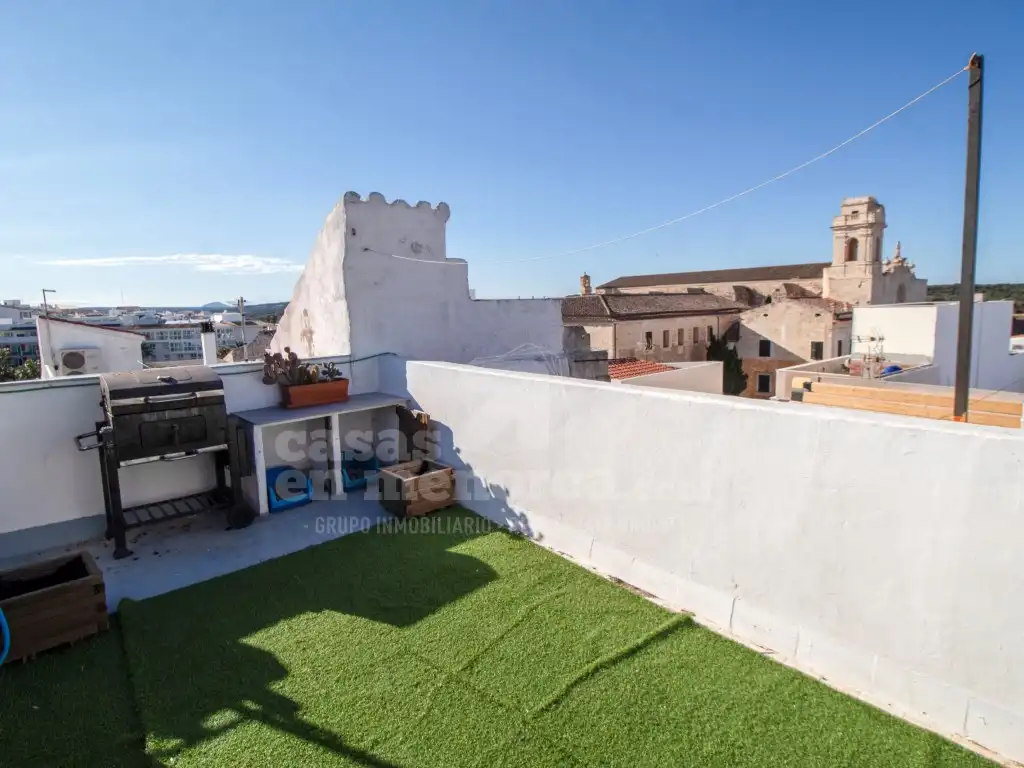 Vista exterior de Casa o xalet en venda en Maó - Mahón amb Aire condicionat i Terrassa