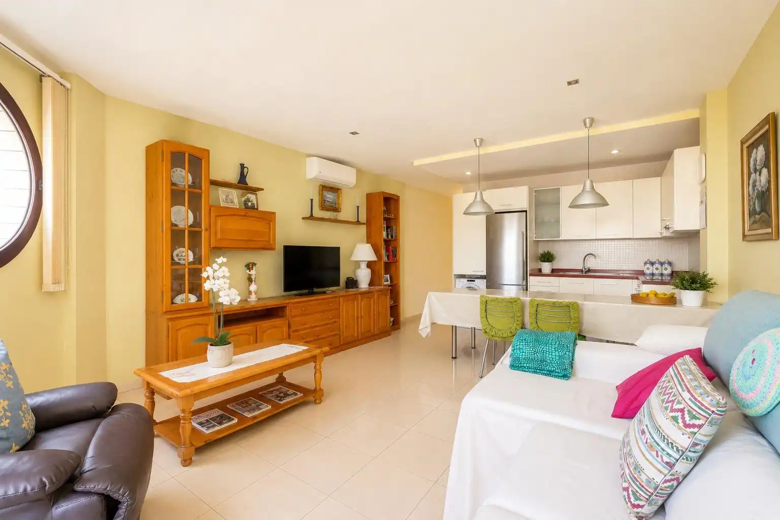 Sala de estar de Piso en venta en Mogán con Aire acondicionado y Terraza