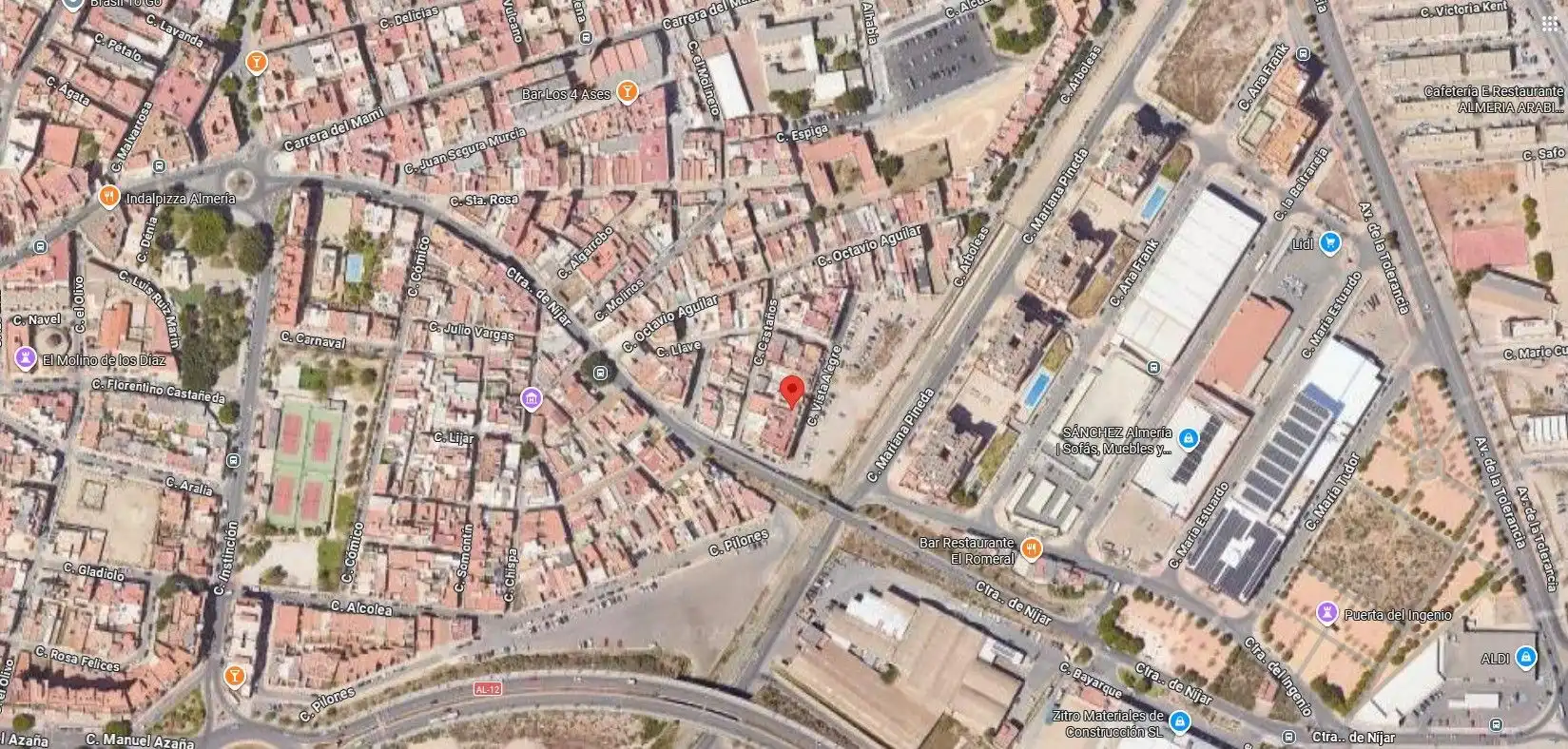 Vista exterior de Pis en venda en Almería