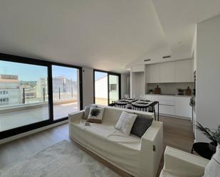 Living room of Duplex for sale in Terrassa  with Air Conditioner, Terrace and Swimming Pool