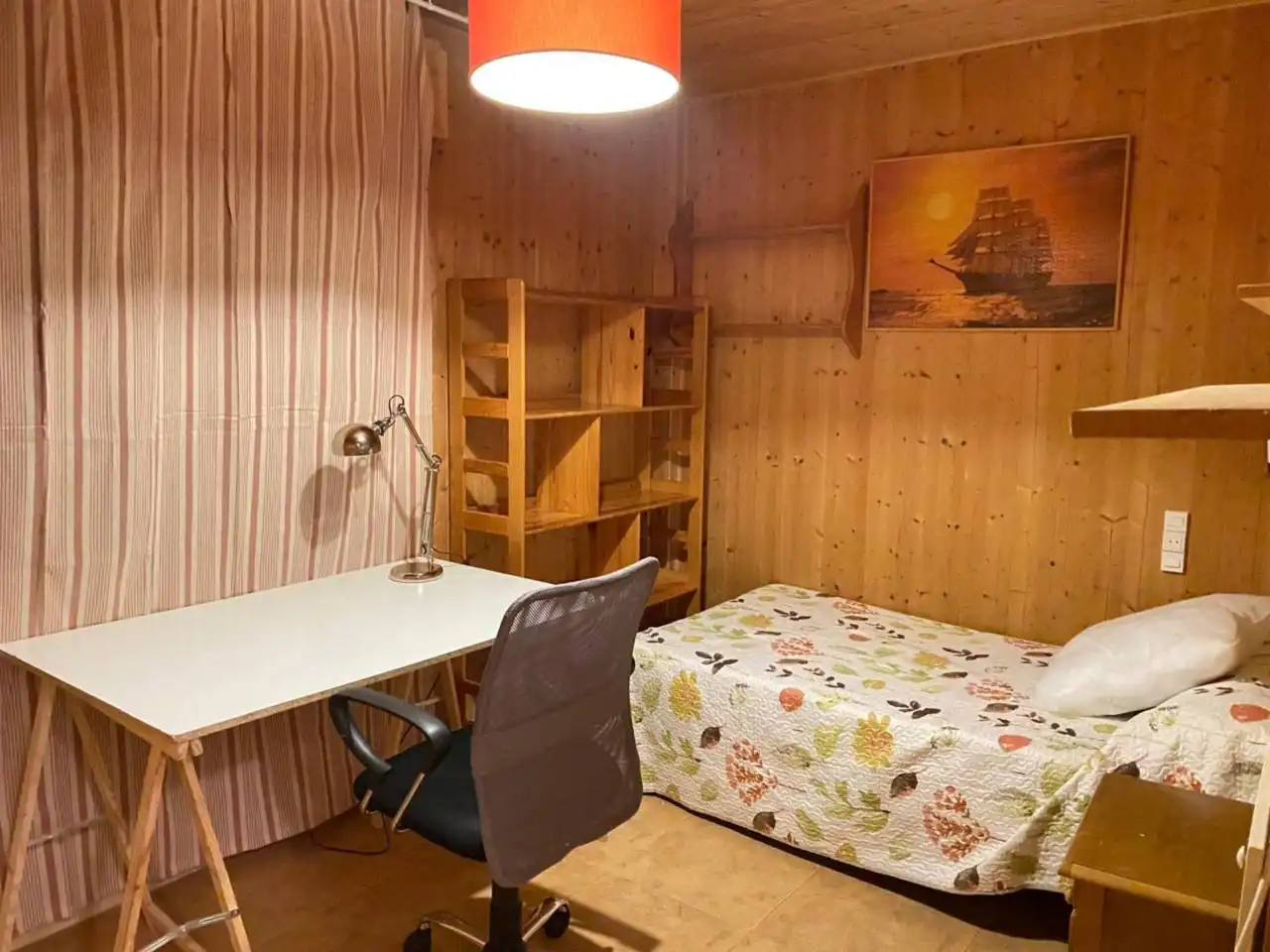 Schlafzimmer von Wohnung zur Miete in Granada mit Klimaanlage, Heizung und Möbliert