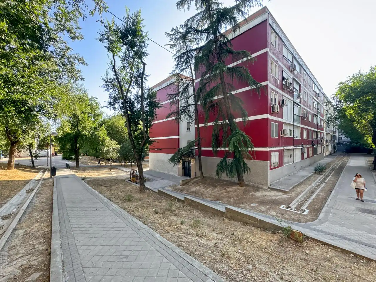 Exterior view of Flat for sale in Madrid  with Heating