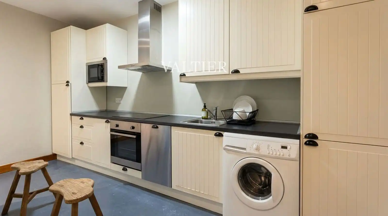 Kitchen of Flat for rent in Madrid  with Air Conditioner, Heating and Furnished