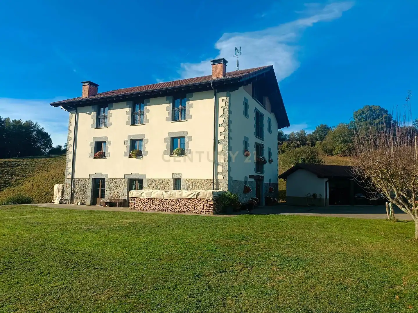 Vista exterior de Casa o chalet en venta en Larraun
