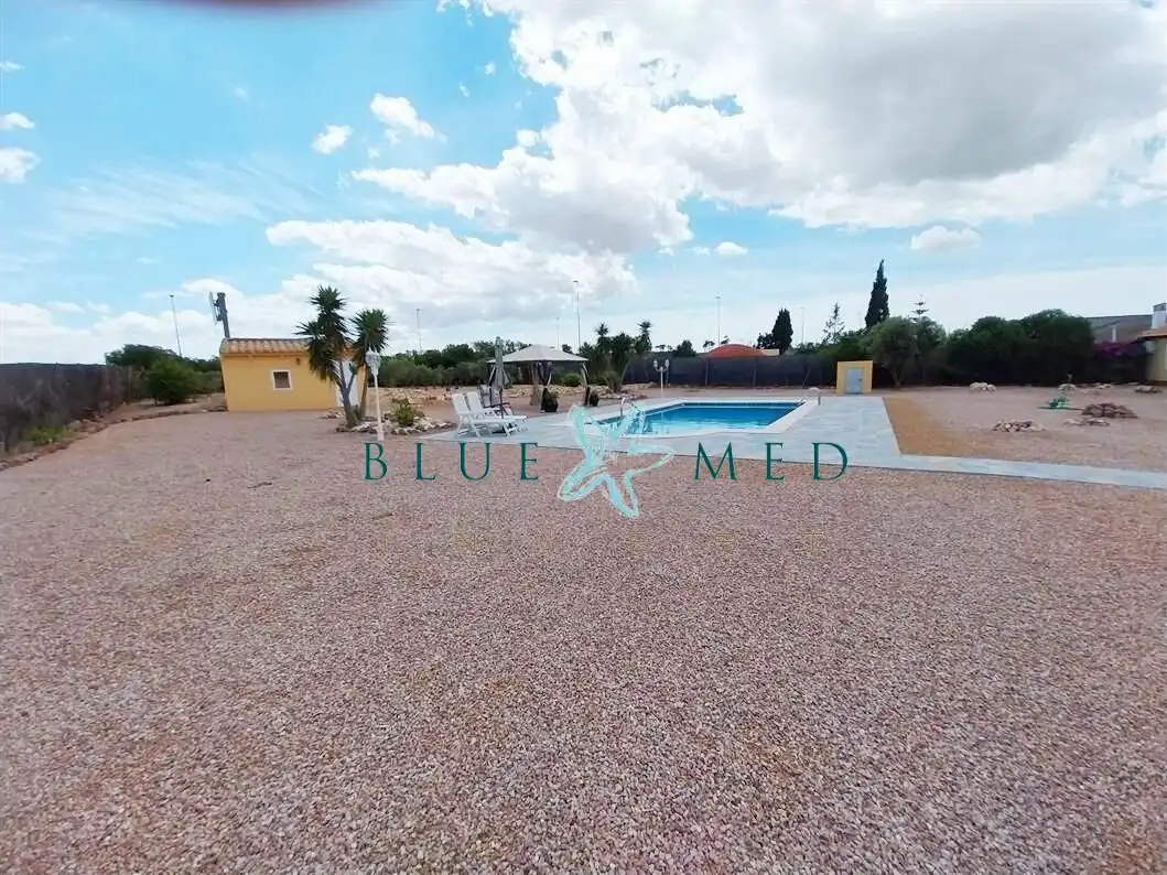 Piscina de Casa o chalet en venta en Alhama de Murcia con Aire acondicionado, Calefacción y Jardín privado