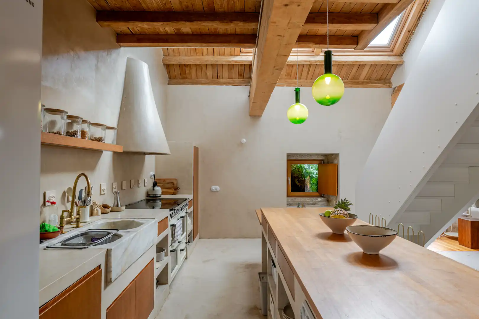 Kitchen of Country homes for sale in Poio  with Swimming Pool and Furnished