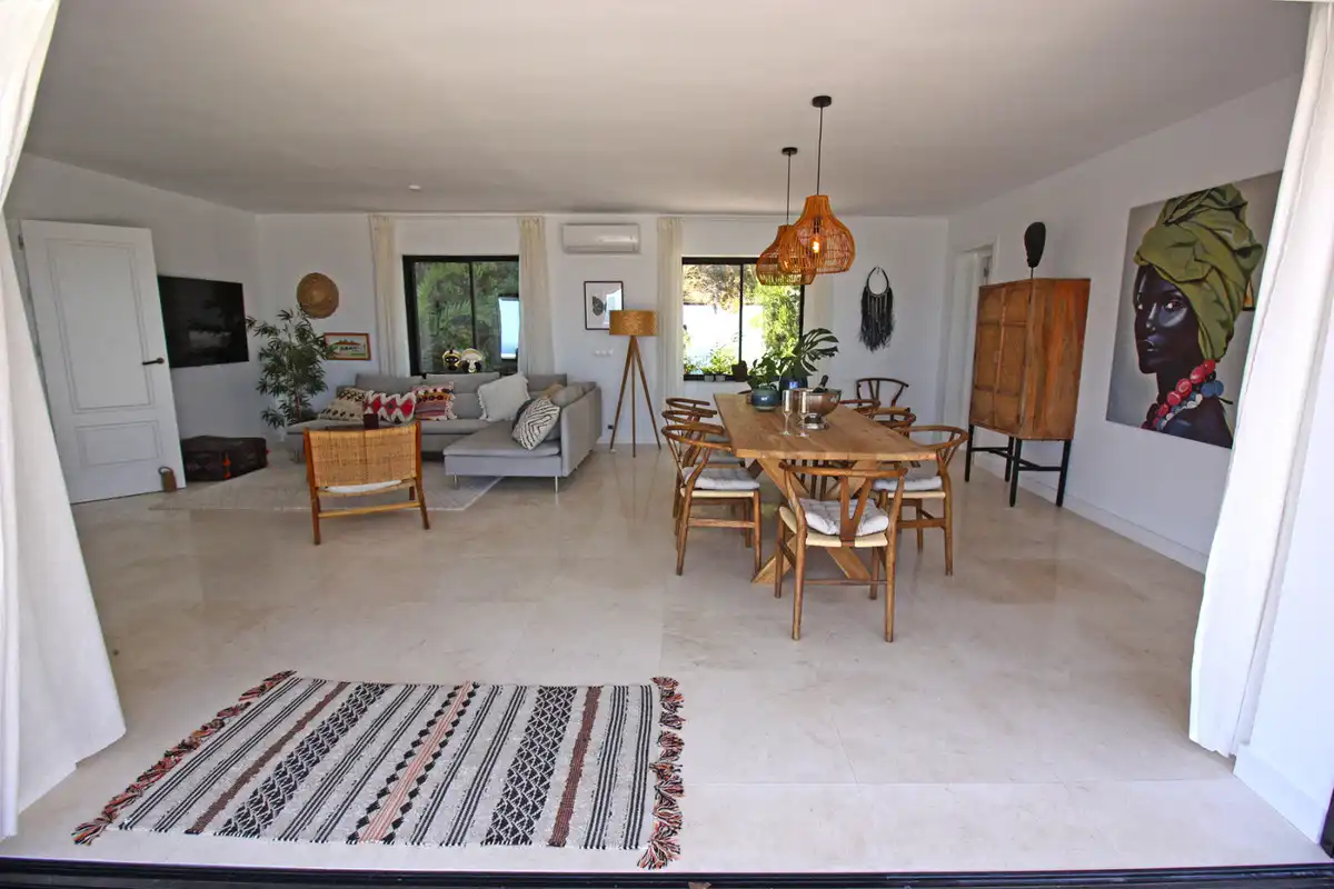 Comedor de Casa o chalet en venta en Benalmádena con Aire acondicionado, Calefacción y Jardín privado
