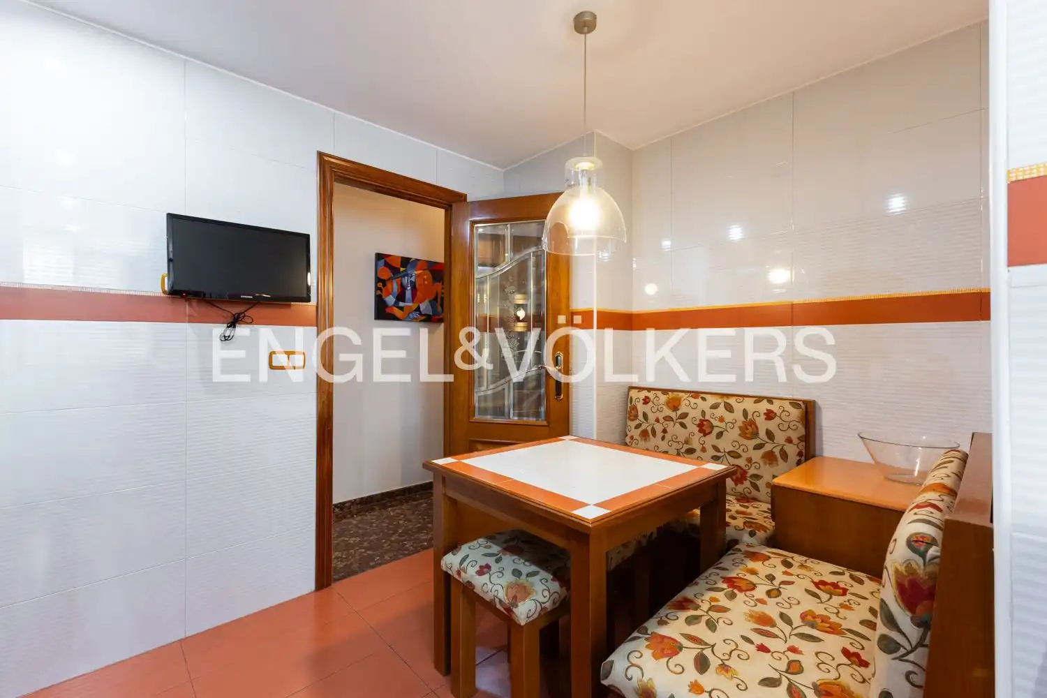 Dining room of Flat for rent in Valencia  with Air Conditioner, Heating and Storage room