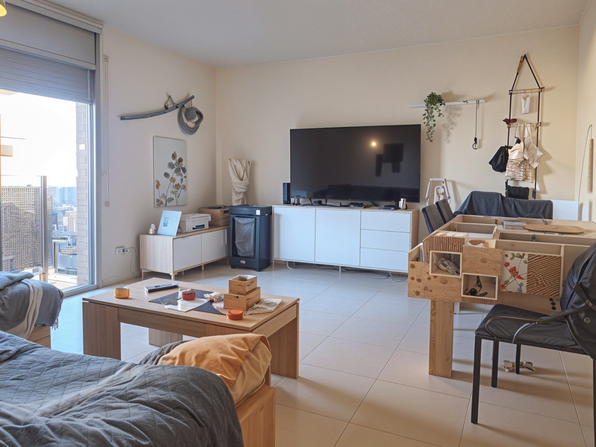 Living room of Flat for sale in Figueres