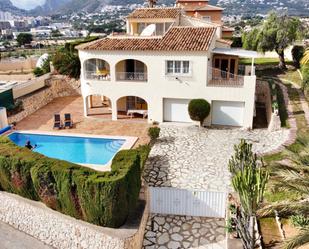 Exterior view of House or chalet for sale in Calpe / Calp  with Heating, Terrace and Storage room