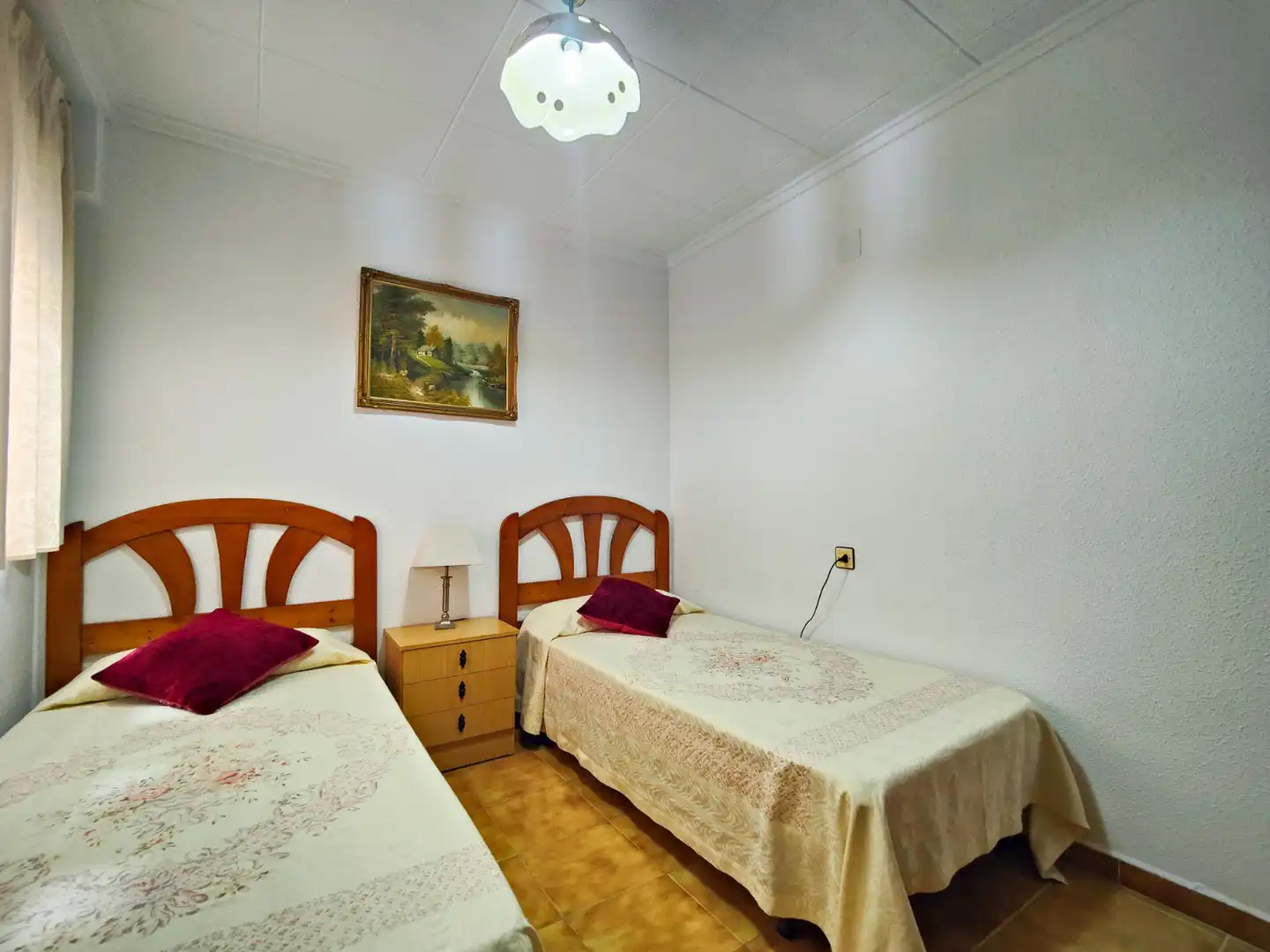 Habitación de Casa adosada de alquiler en Torrevieja con Aire acondicionado, Jardín privado y Terraza