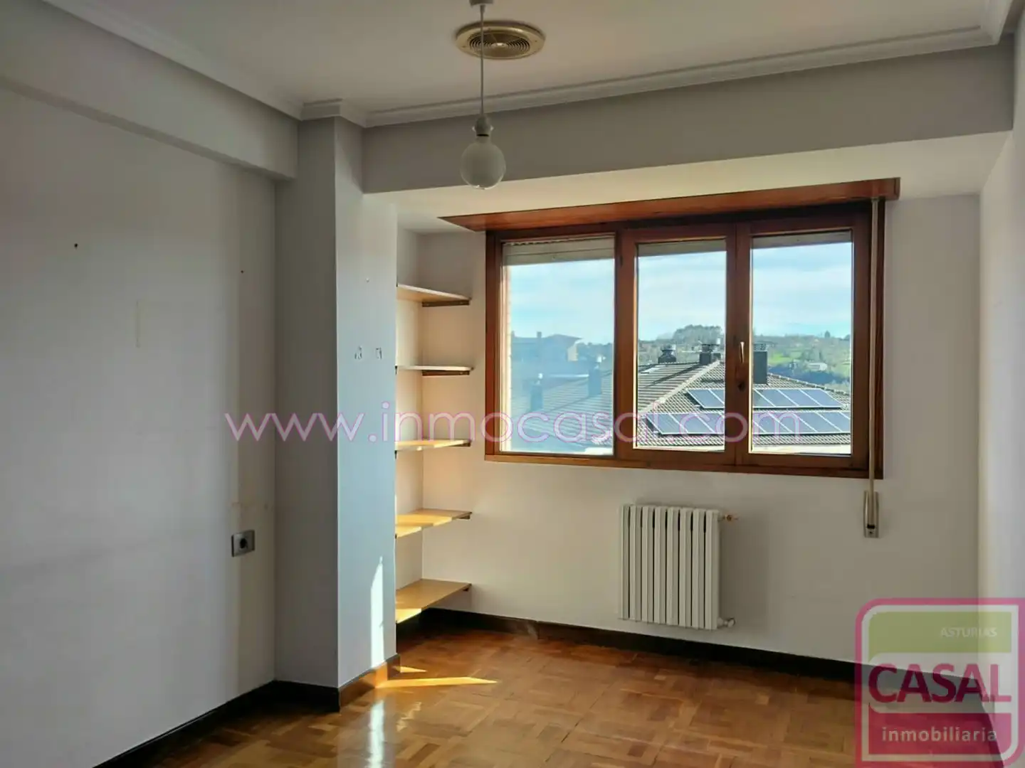 Bedroom of Flat for rent in Oviedo   with Heating, Terrace and Storage room