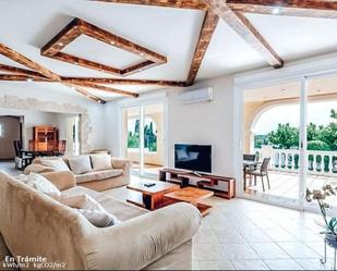 Living room of House or chalet to rent in Marbella  with Air Conditioner, Private garden and Terrace