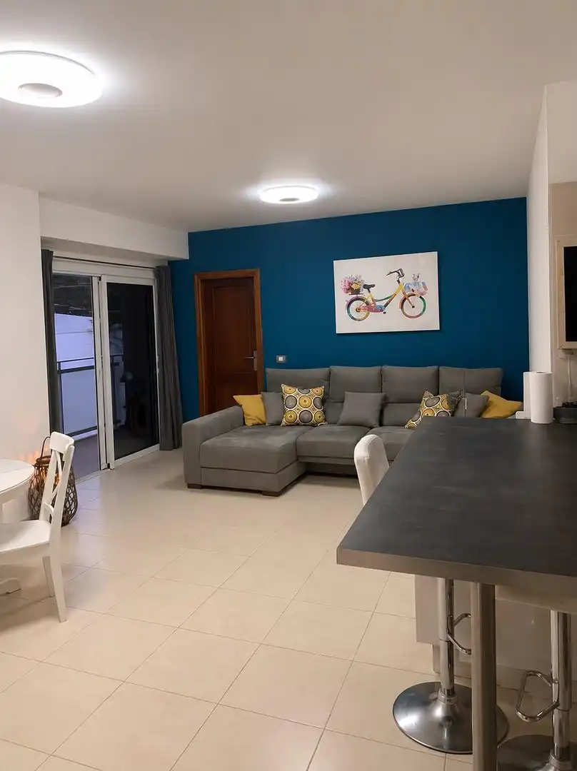 Wohnzimmer von Wohnungen zur Miete in San Cristóbal de la Laguna mit Terrasse, Möbliert und Gemeinschaftspool