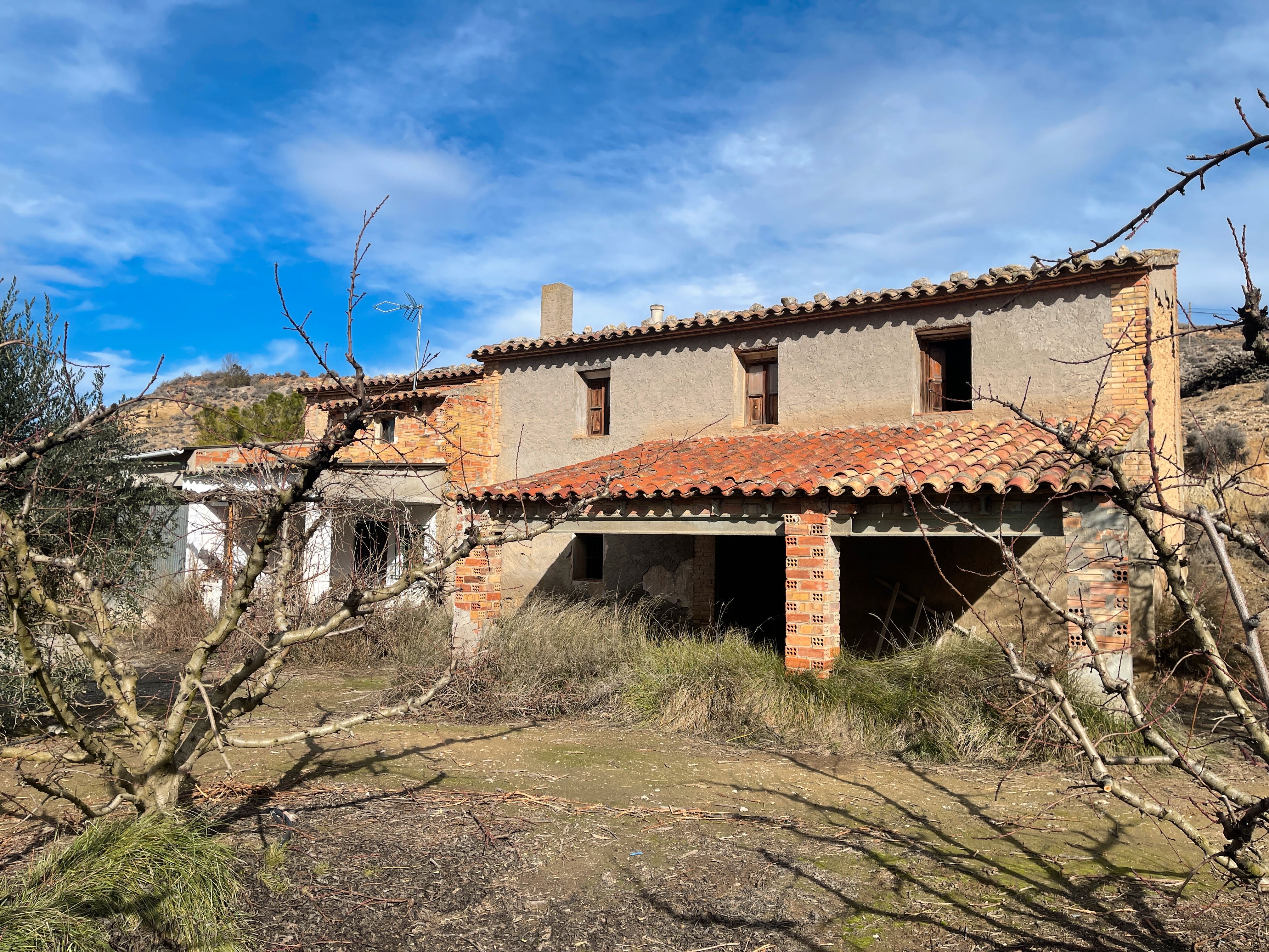 Vista exterior de Terreno en venta en Fraga