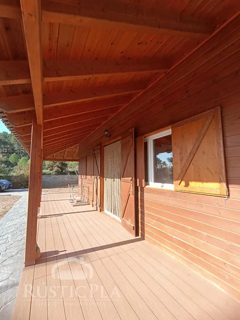 Terraza de Casa o chalet en venta en Cabra del Camp con Jardín privado, Amueblado y Alarma