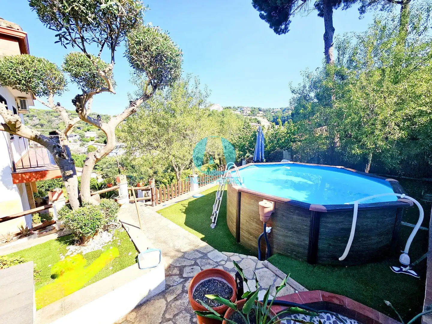 Jardí de Casa o xalet en venda en Dosrius amb Aire condicionat, Jardí privat i Terrassa