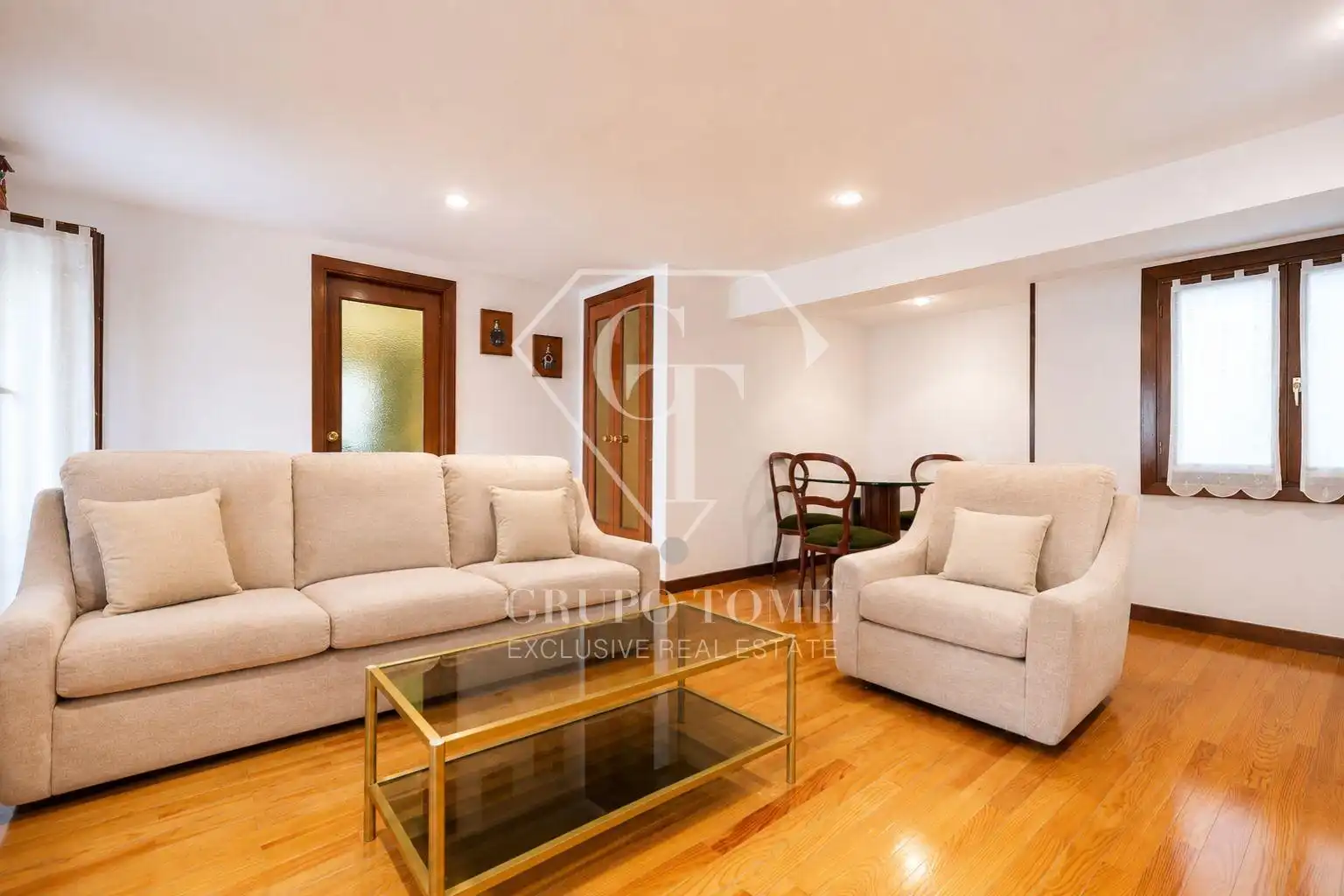Living room of Flat for sale in Hernani  with Heating, Storage room and Furnished