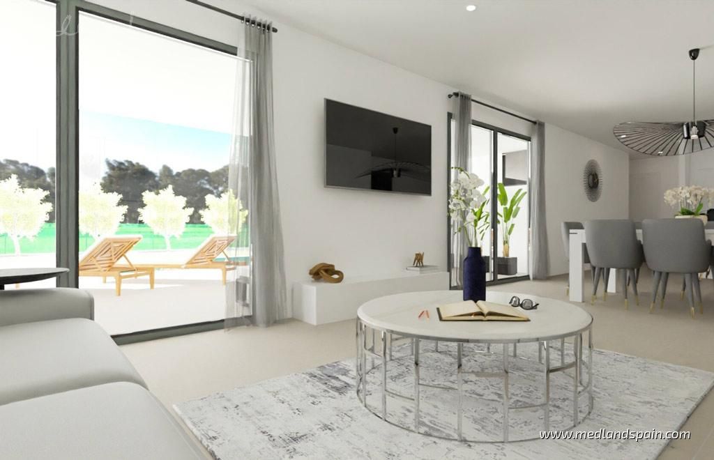 Habitación de Casa o chalet en venta en Monforte del Cid con Jardín privado, Terraza y Piscina
