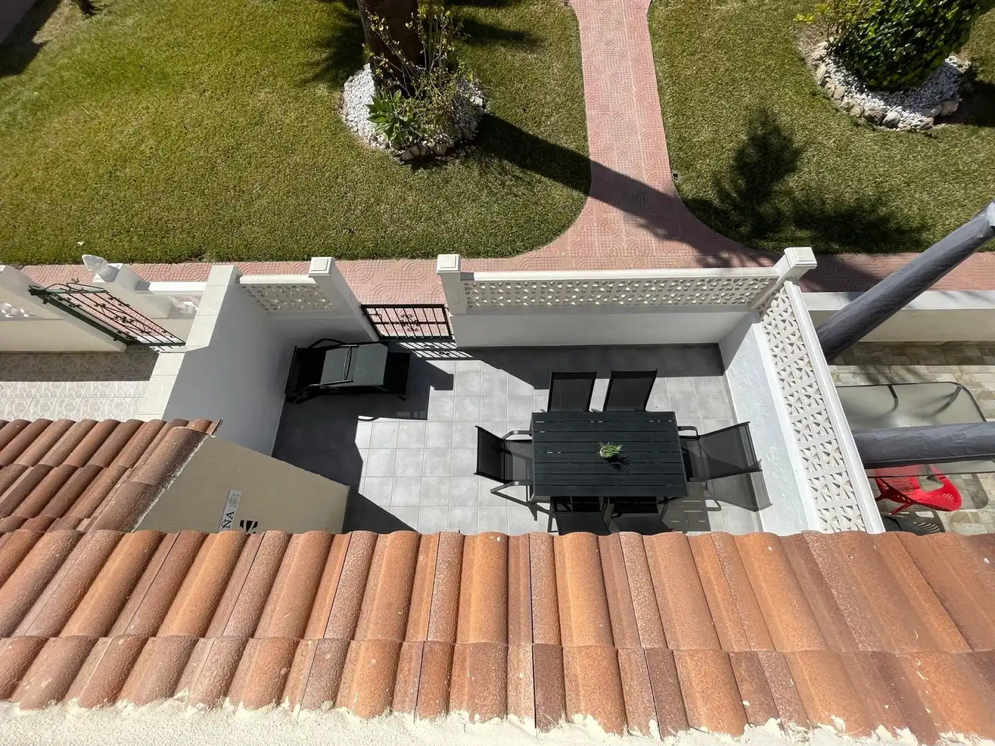 Terrassa de Casa adosada en venda en Rojales amb Aire condicionat, Terrassa i Piscina