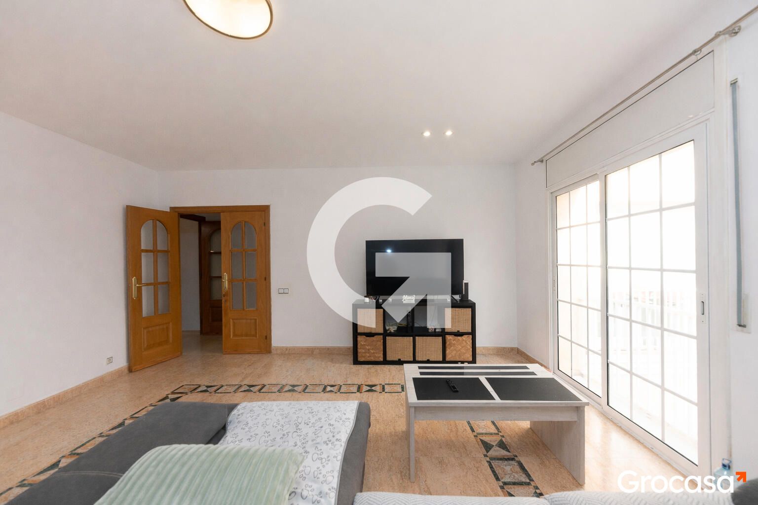 Living room of Single-family semi-detached for sale in Sant Boi de Llobregat  with Air Conditioner, Heating and Terrace