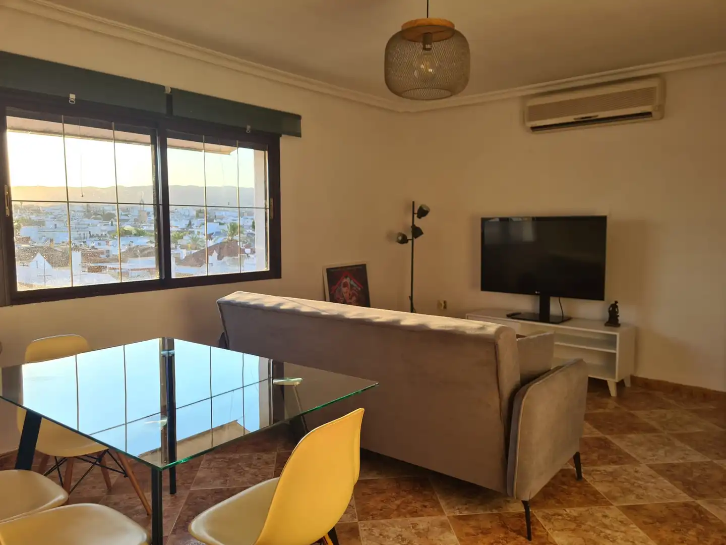 Sala de estar de Piso de alquiler en Córdoba con Aire acondicionado, Amueblado y Horno