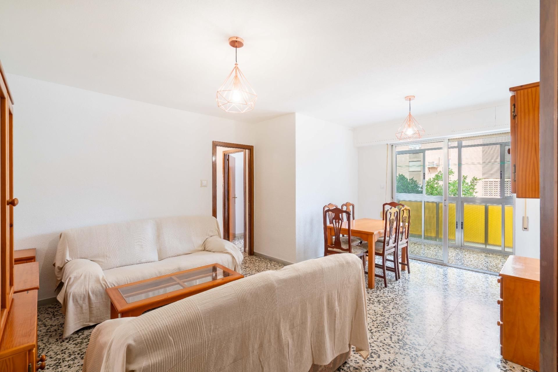 Sala d'estar de Pis de lloguer en  Almería Capital amb Terrassa