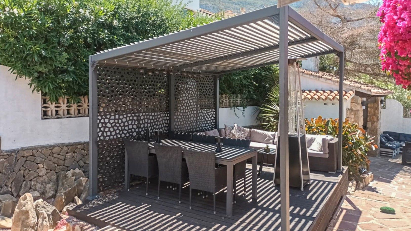 Terraza de Casa o chalet en venta en Dénia con Aire acondicionado, Calefacción y Jardín privado