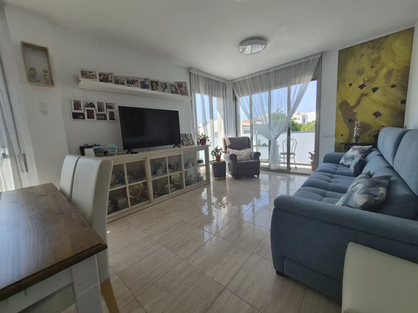 Living room of Flat for sale in Pineda de Mar  with Air Conditioner, Heating and Terrace