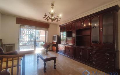 Living room of Flat for sale in  Madrid Capital  with Terrace and Balcony