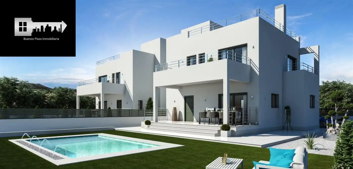Vista exterior de Casa o xalet en venda en Elche / Elx amb Aire condicionat, Calefacció i Jardí privat