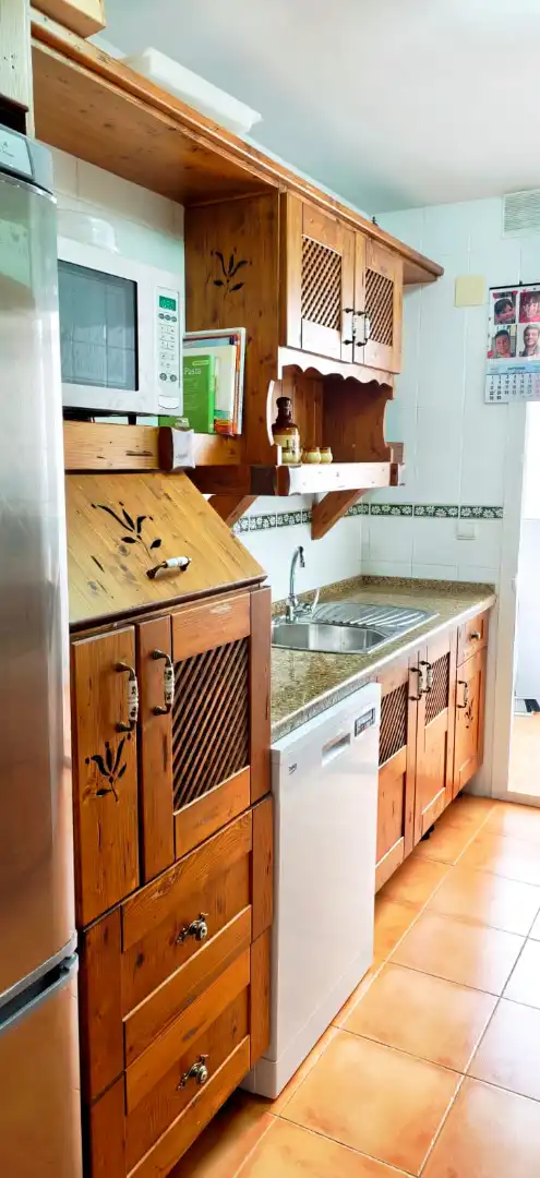 Kitchen of Flat for rent in Alhaurín de la Torre  with Air Conditioner, Heating and Furnished