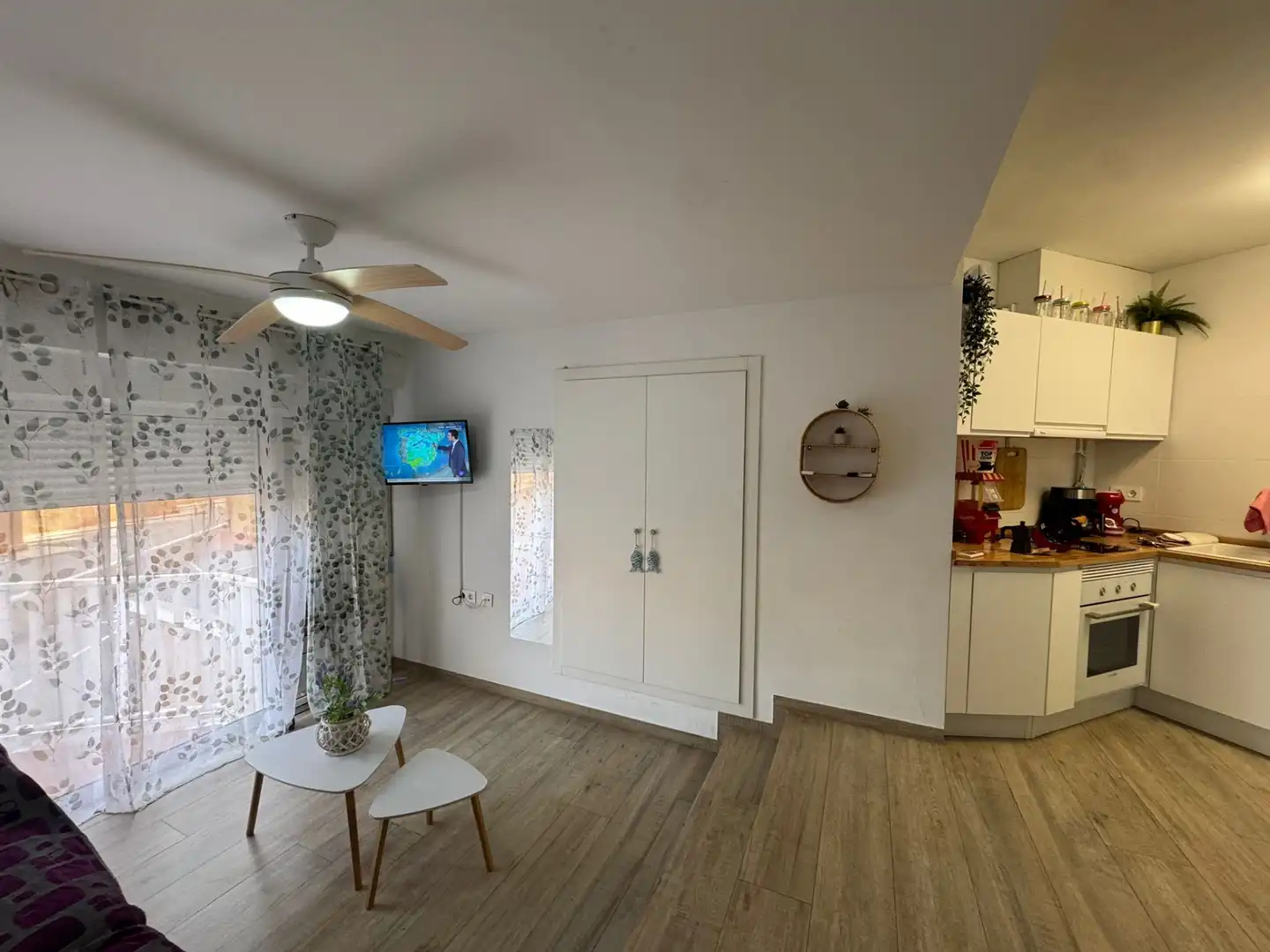 Sala d'estar de Estudi de lloguer en La Manga del Mar Menor amb Aire condicionat, Calefacció i Terrassa