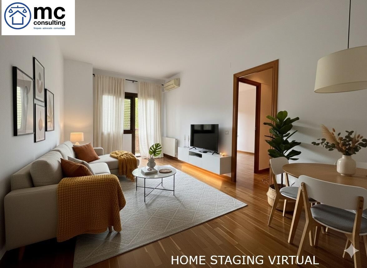 Living room of Flat for sale in  Barcelona Capital  with Air Conditioner