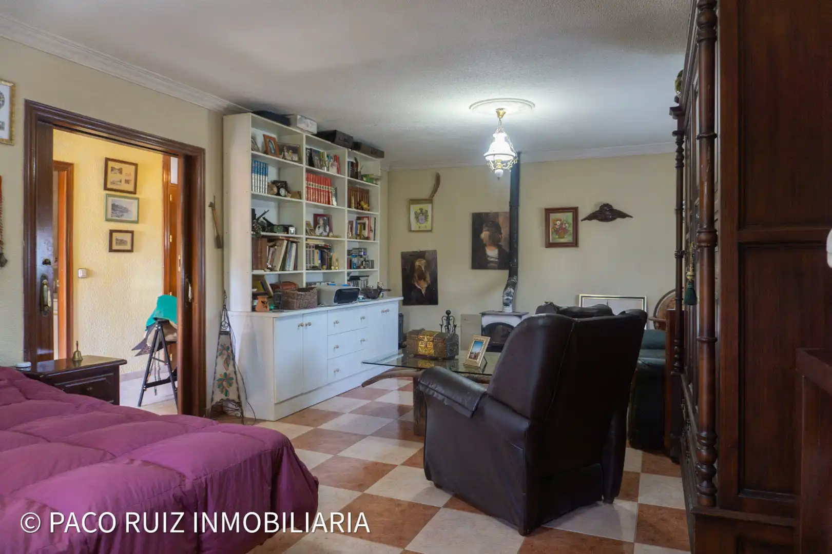 Sala d'estar de Casa o xalet en venda en Fondón