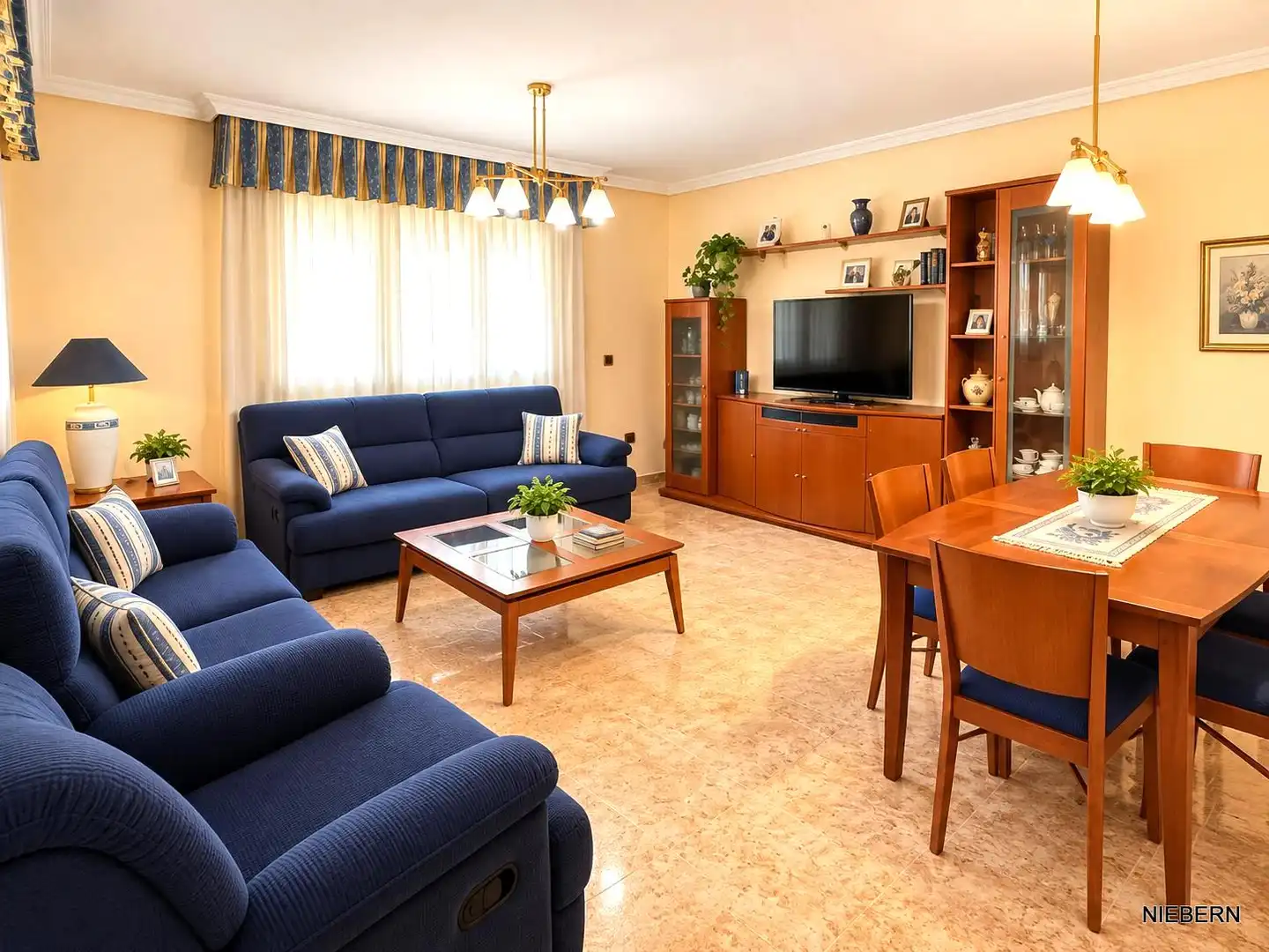 Sala de estar de Casa o chalet en venta en Cartagena con Aire acondicionado, Jardín privado y Terraza