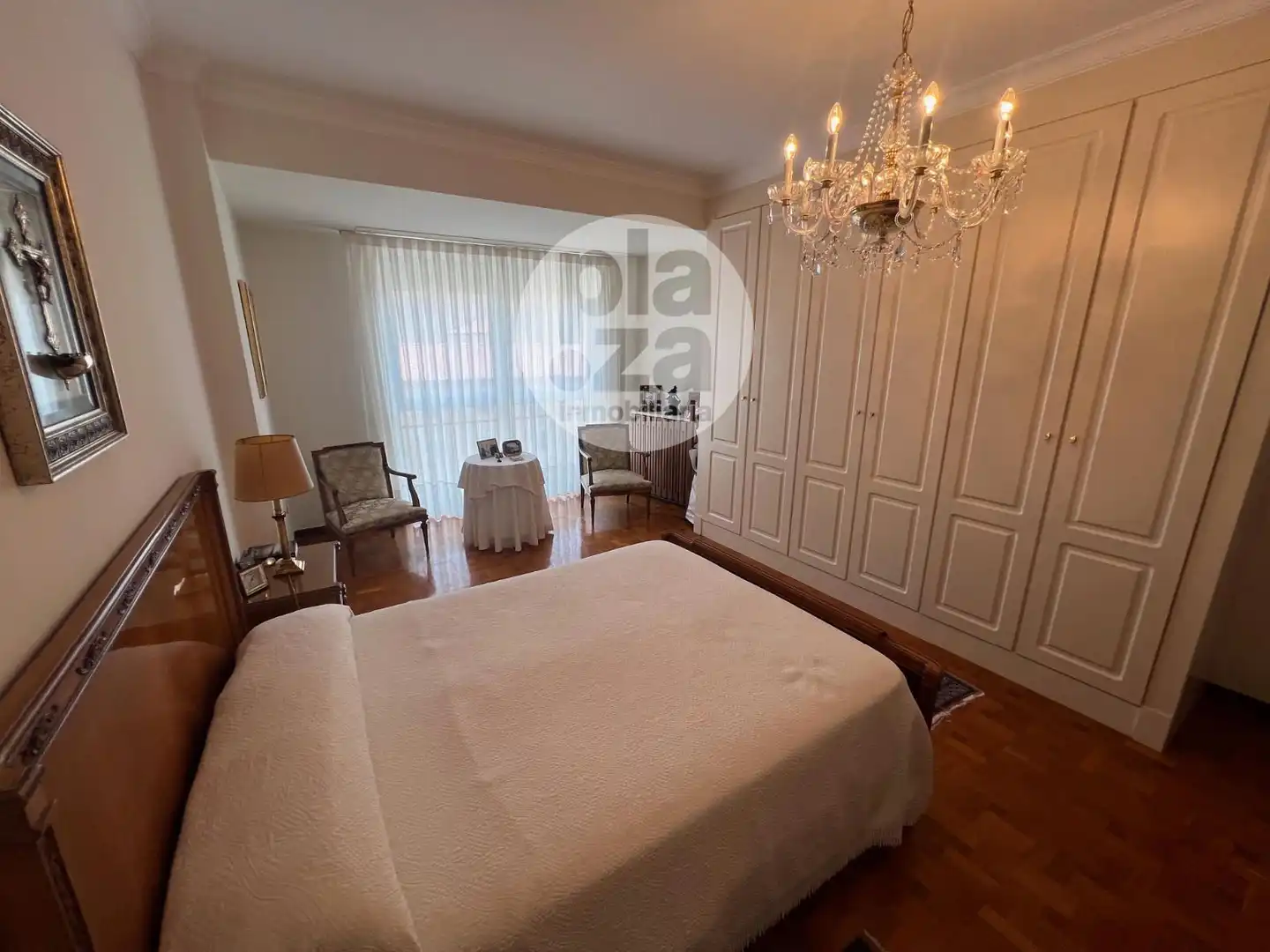 Bedroom of Flat for sale in Burgos  with Heating, Terrace and Storage room