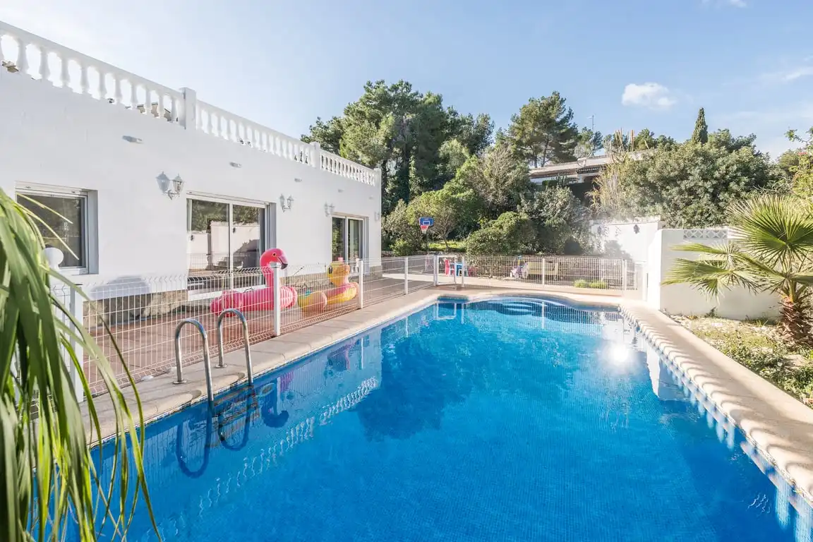 Piscina de Casa o chalet en venta en Jávea / Xàbia con Aire acondicionado, Jardín privado y Terraza
