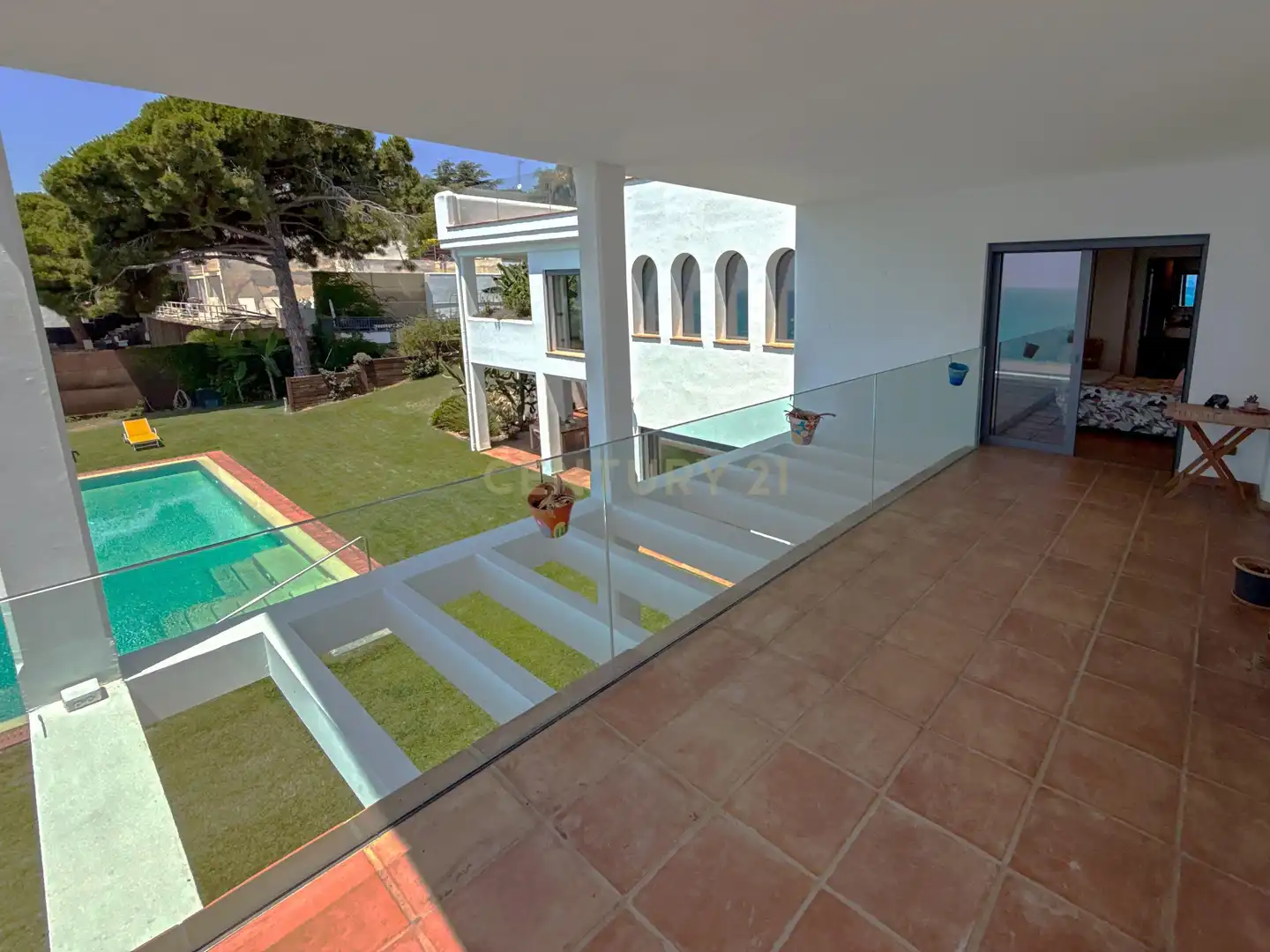 Terraza de Casa o chalet en venta en Arenys de Mar con Jardín privado