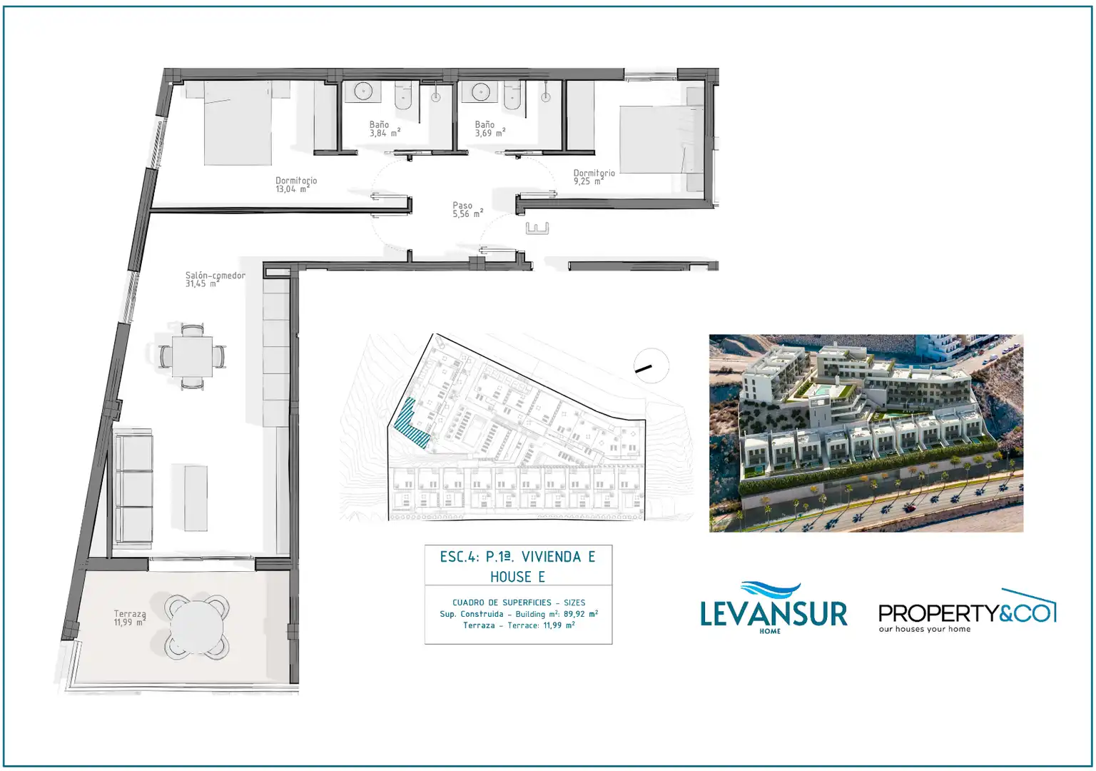 Apartament amb terrassa en venda a El Hornillo, imagen 2