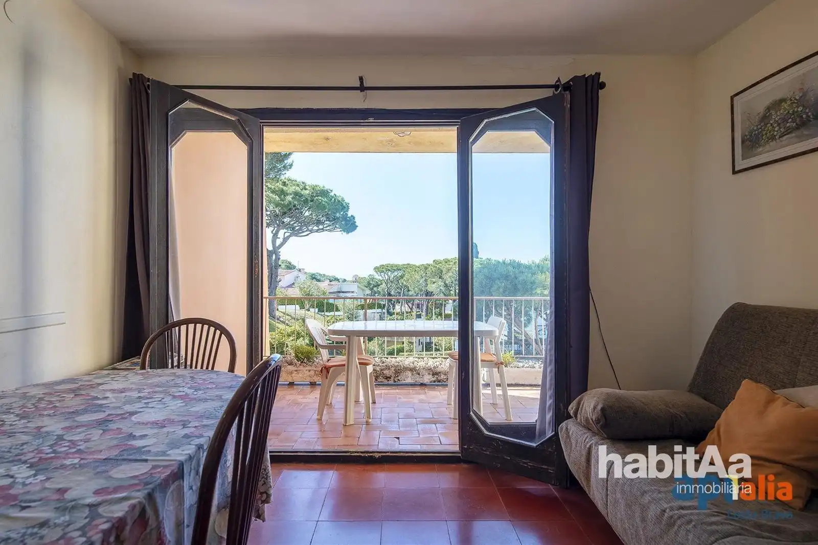 Terrasse von Wohnung zum Verkauf in Castell d'Aro, Platja d'Aro i s'Agaró mit Schwimmbad