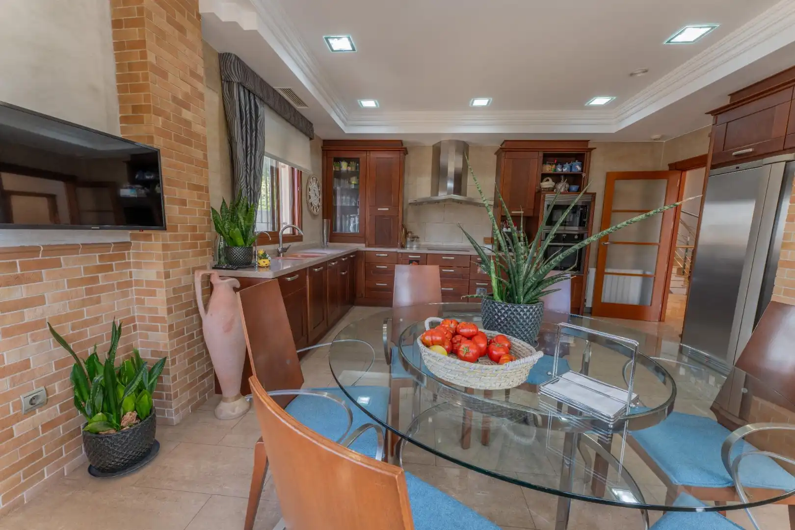 Kitchen of Houses for sale in Elche / Elx  with Air Conditioner, Heating and Private garden