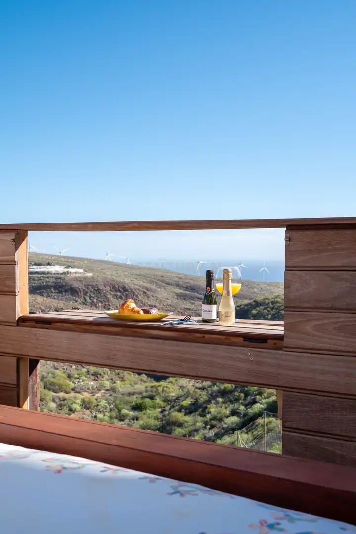 Terrasse von Haus oder Chalet zur Miete in Candelaria