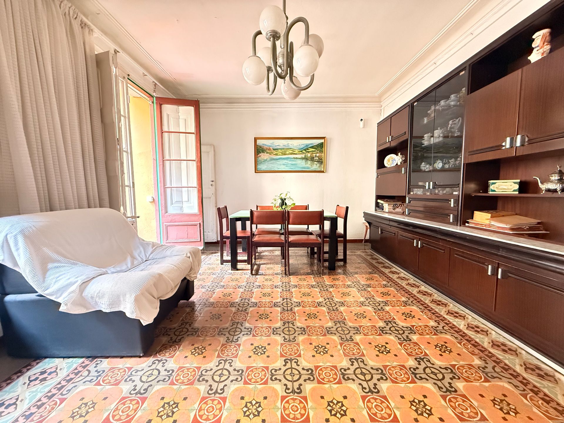 Comedor de Piso en venta en  Barcelona Capital con Aire acondicionado, Terraza y Alarma