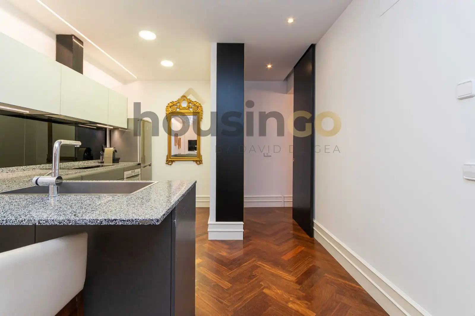 Küche von Wohnung zur Miete in Madrid mit Heizung und Möbliert