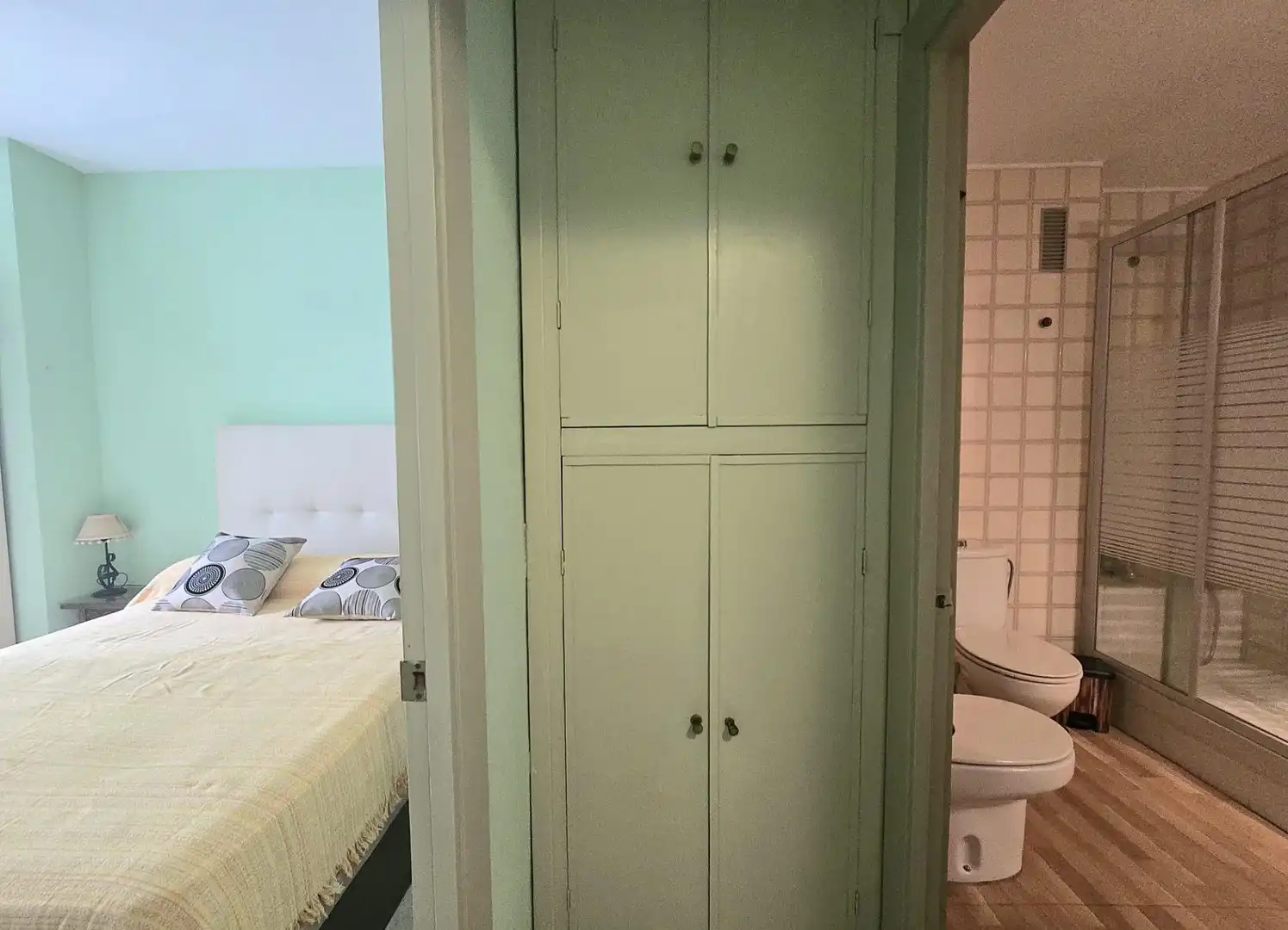 Schlafzimmer von Wohnung zum Verkauf in Torremolinos mit Klimaanlage und Möbliert