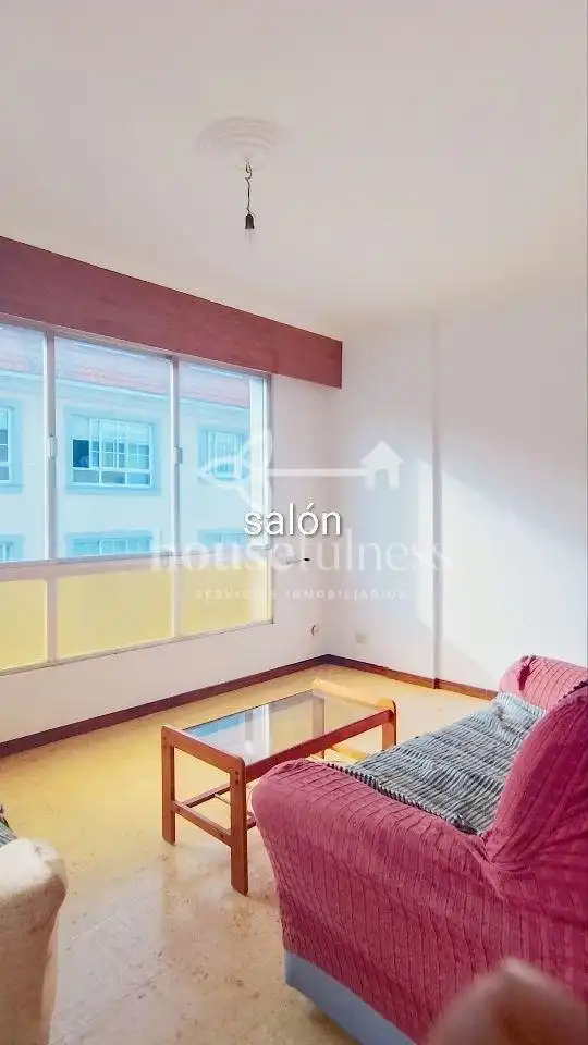 Schlafzimmer von Wohnung zum Verkauf in Cedeira mit Terrasse, Abstellraum und Möbliert