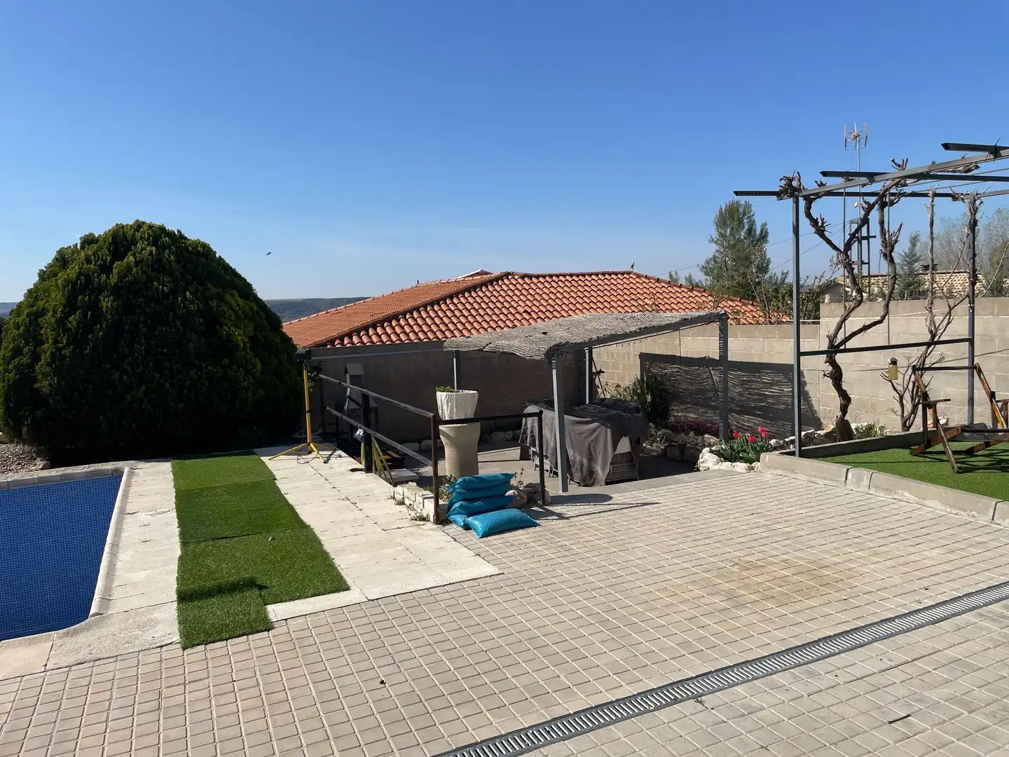 Terraza de Casa o chalet en venta en Colmenar de Oreja con Aire acondicionado, Calefacción y Jardín privado